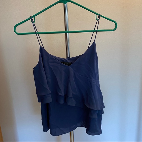 J. Crew Drapey Ruffle Cami - Picture 4 of 5